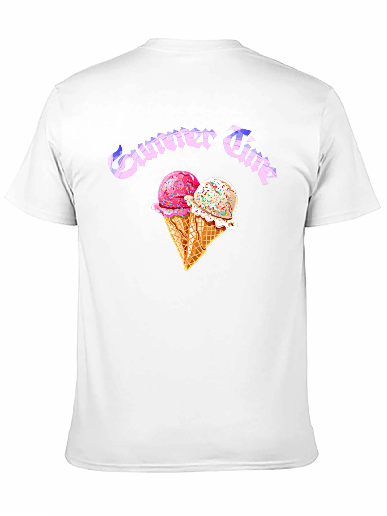 Summer Time Ice Cream Graphic Tee