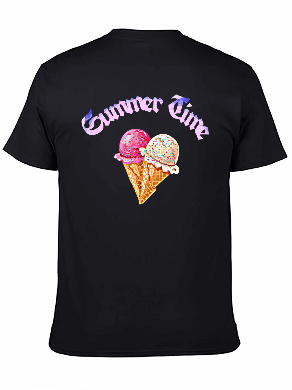 Summer Time Ice Cream Graphic Tee
