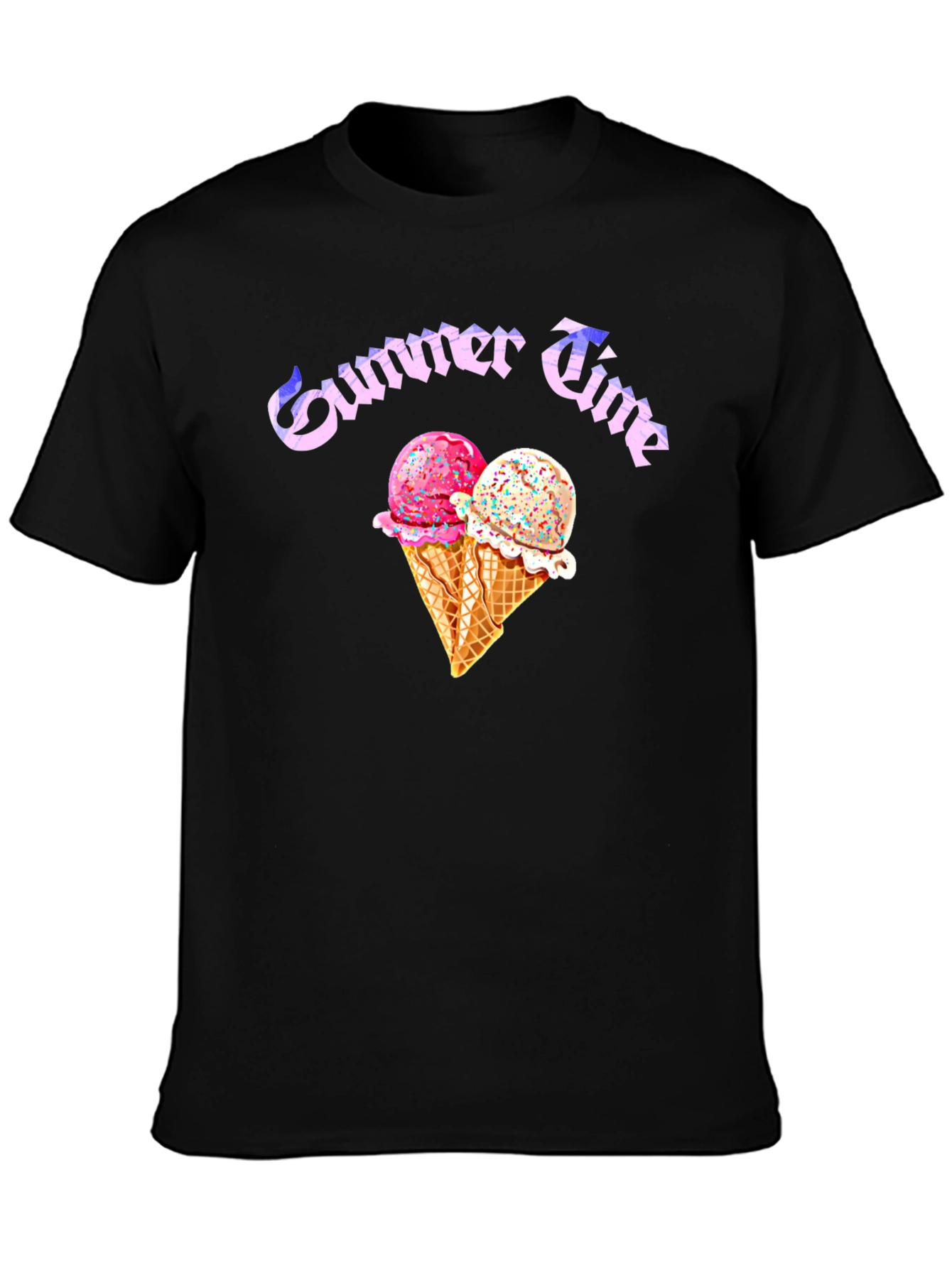 Summer Time Ice Cream Graphic Tee