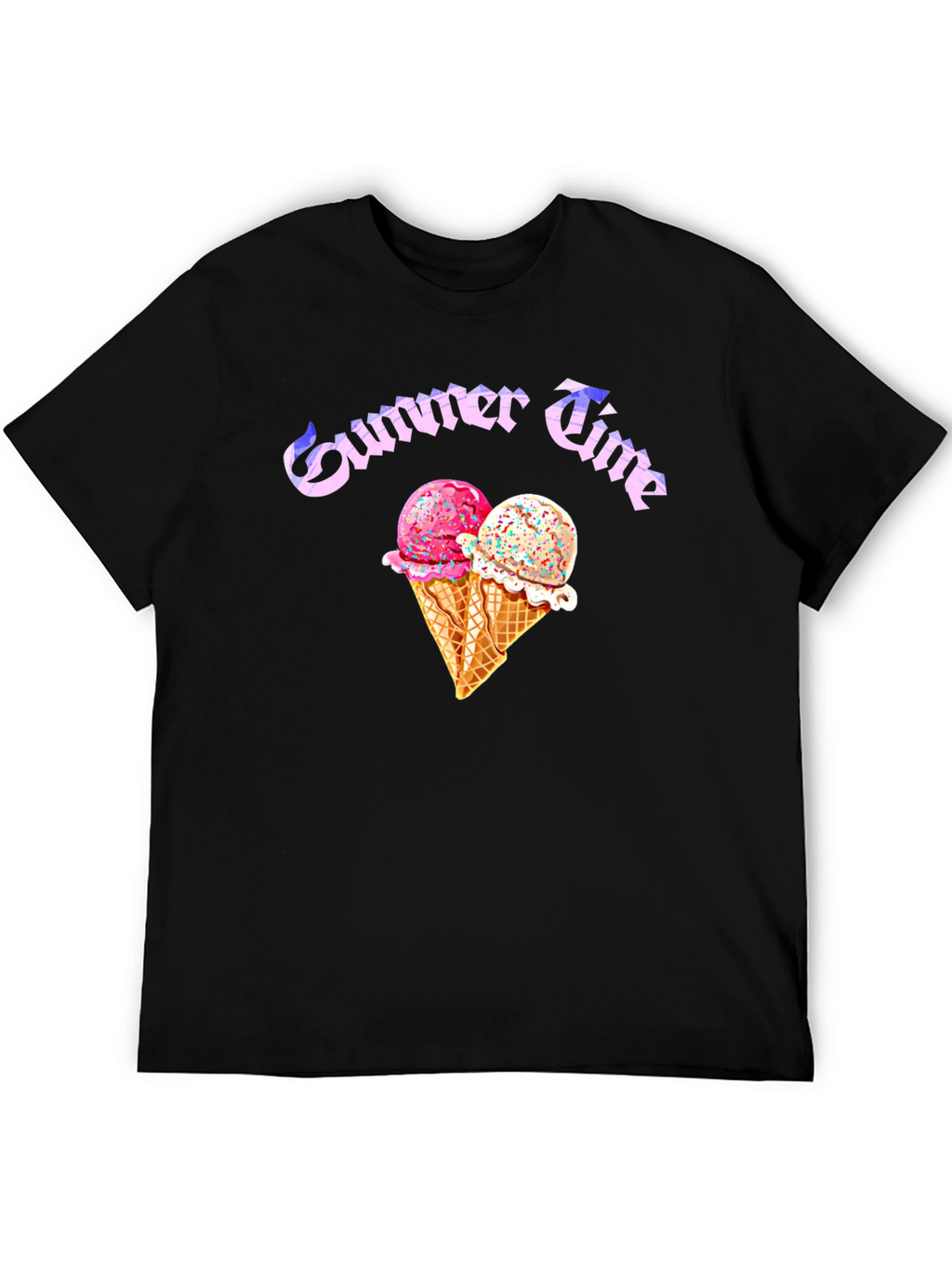Summer Time Ice Cream Graphic Tee