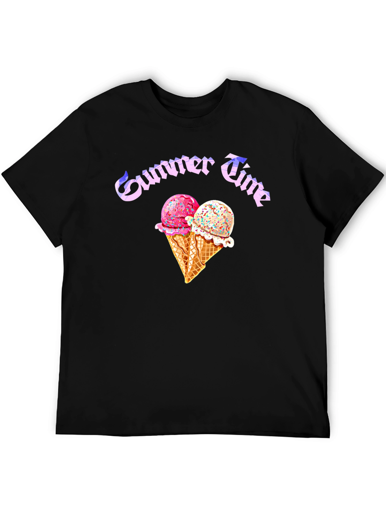 Summer Time Ice Cream Graphic Tee