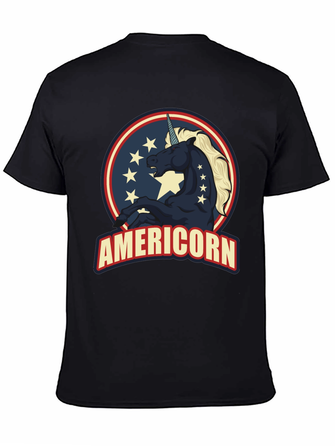 Americorn T-Shirt - Patriotic Unicorn Design
