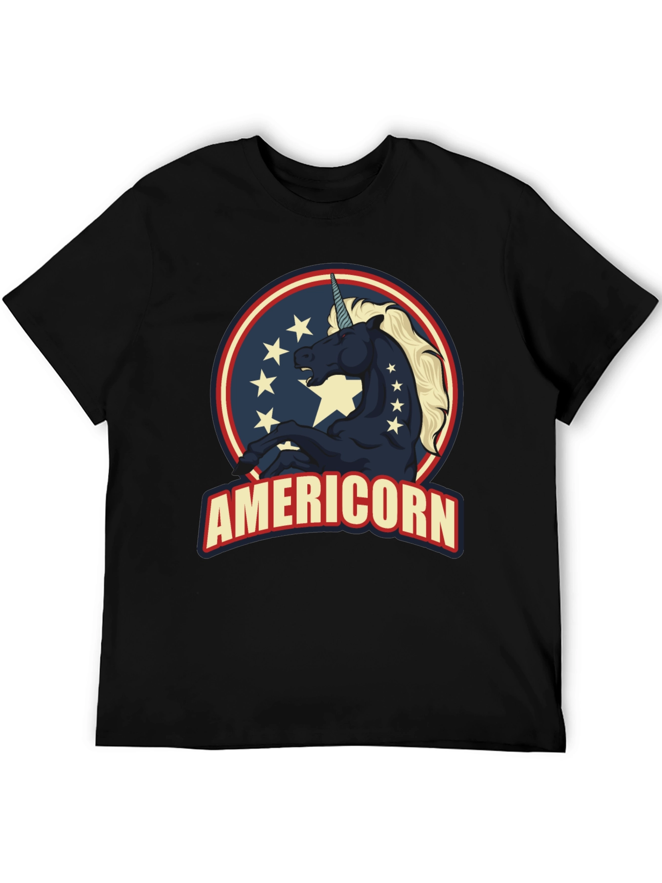 Americorn T-Shirt - Patriotic Unicorn Design