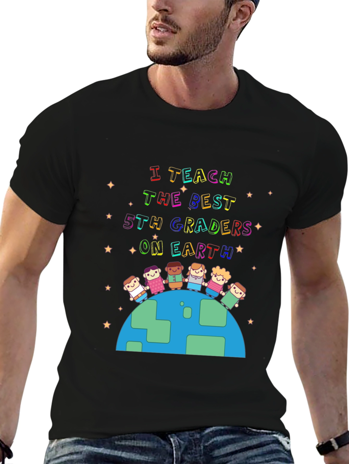 I Teach The Best 5th Graders On Earth T-Shirt
