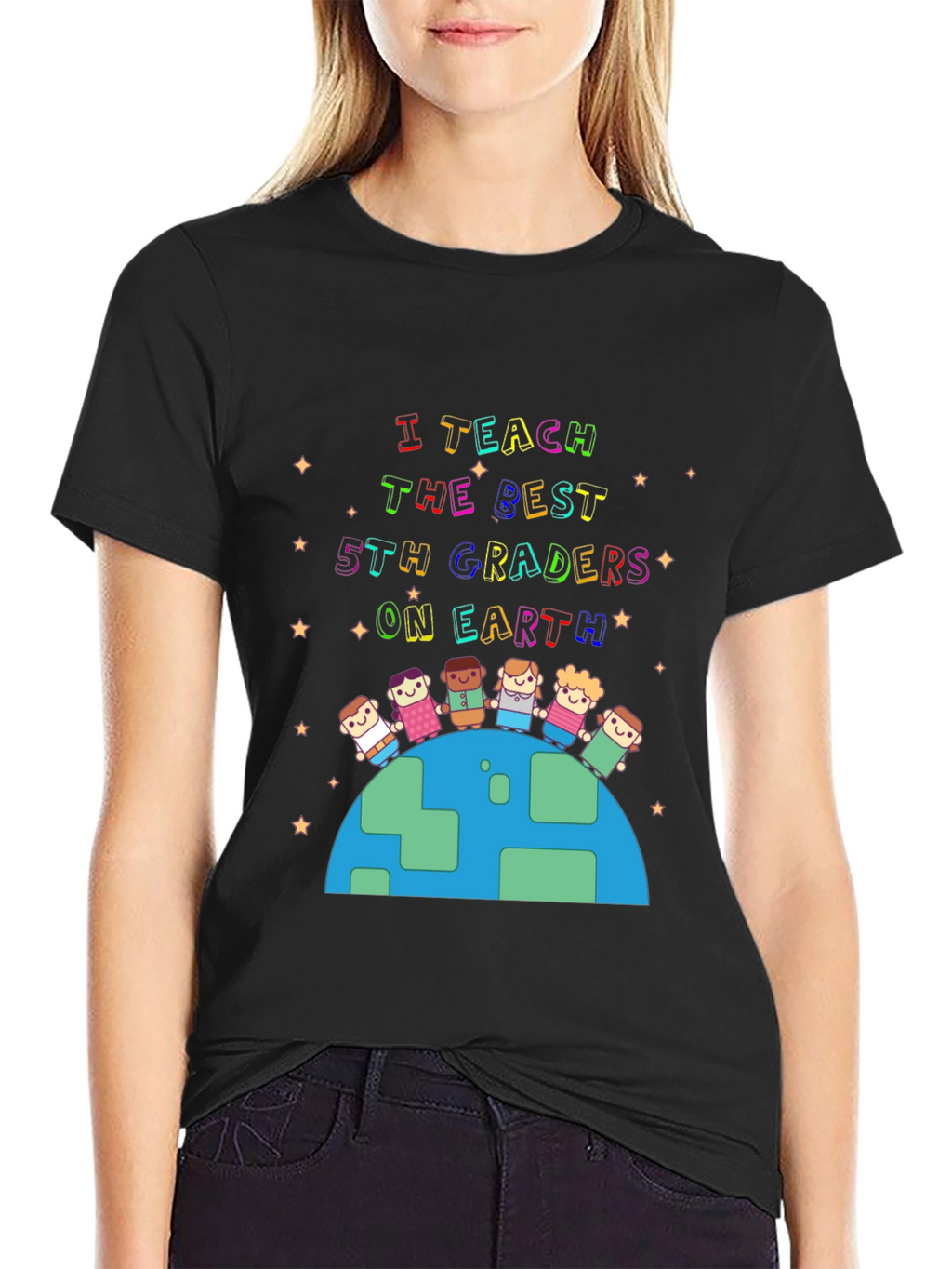 I Teach The Best 5th Graders On Earth T-Shirt
