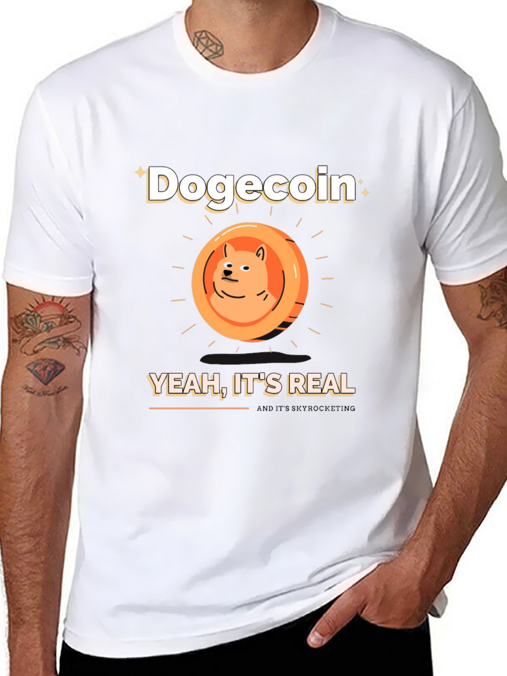 Dogecoin T-Shirt - Yeah Its Real