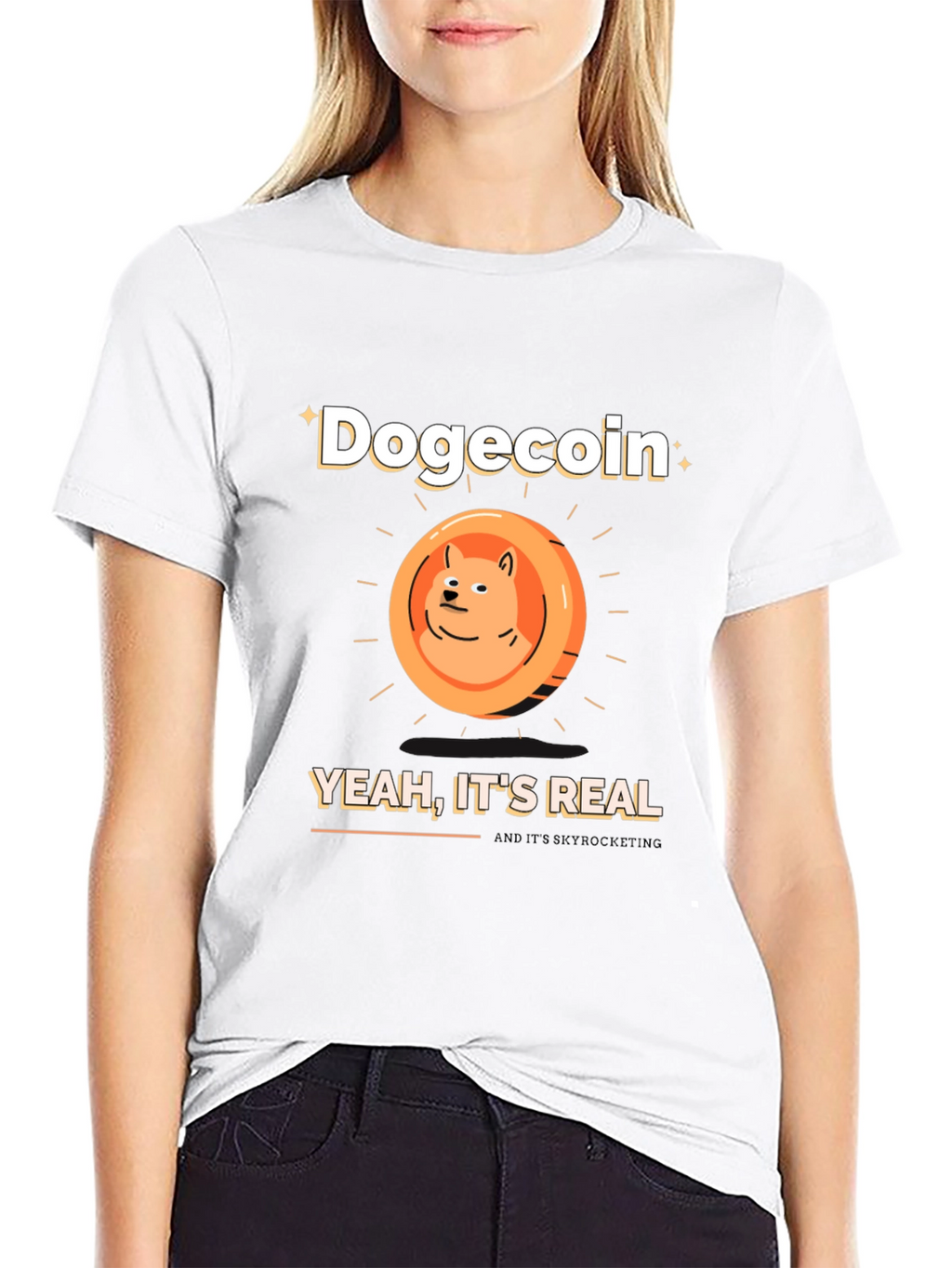 Dogecoin T-Shirt - Yeah Its Real