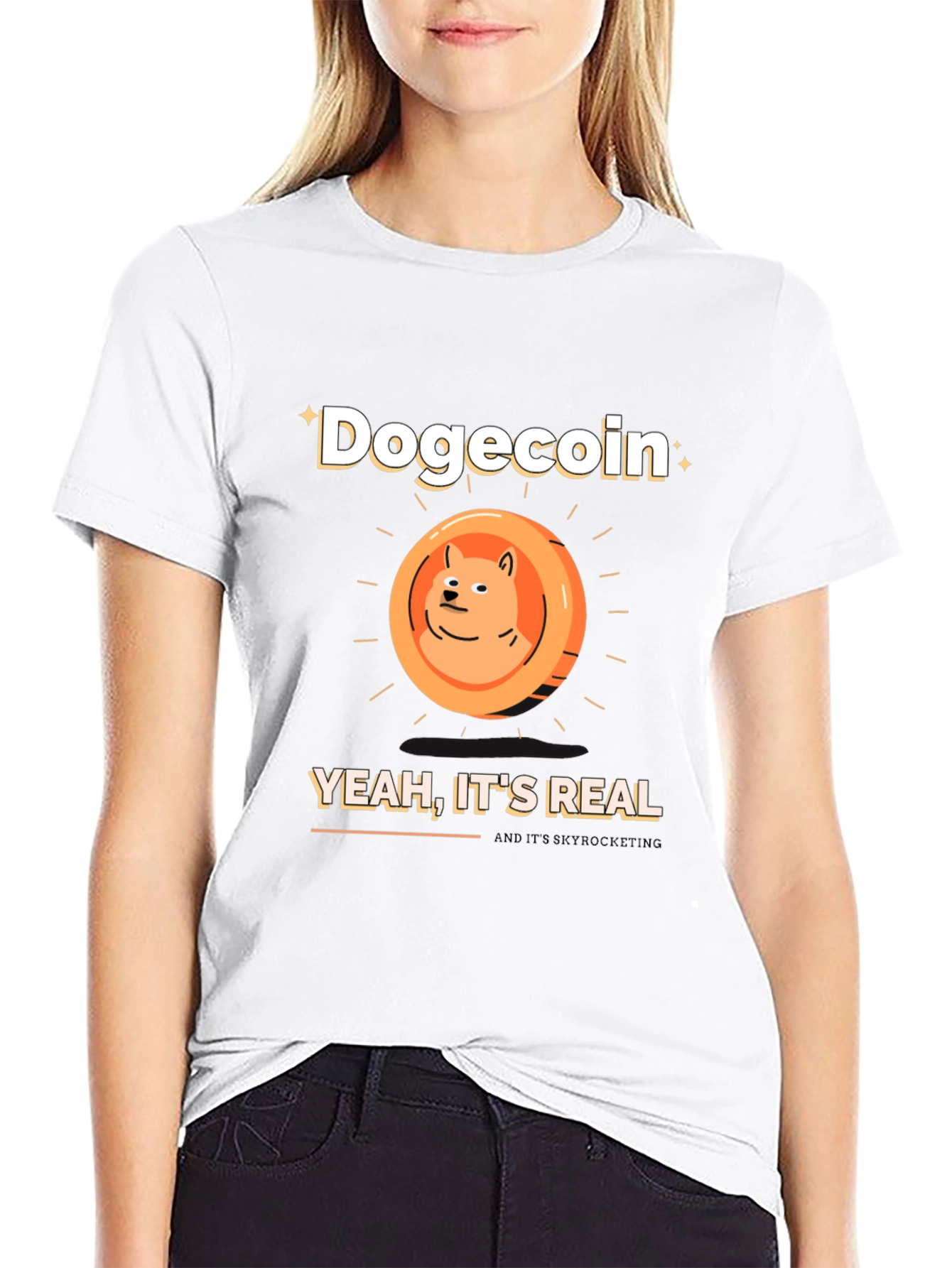 Dogecoin T-Shirt - Yeah Its Real