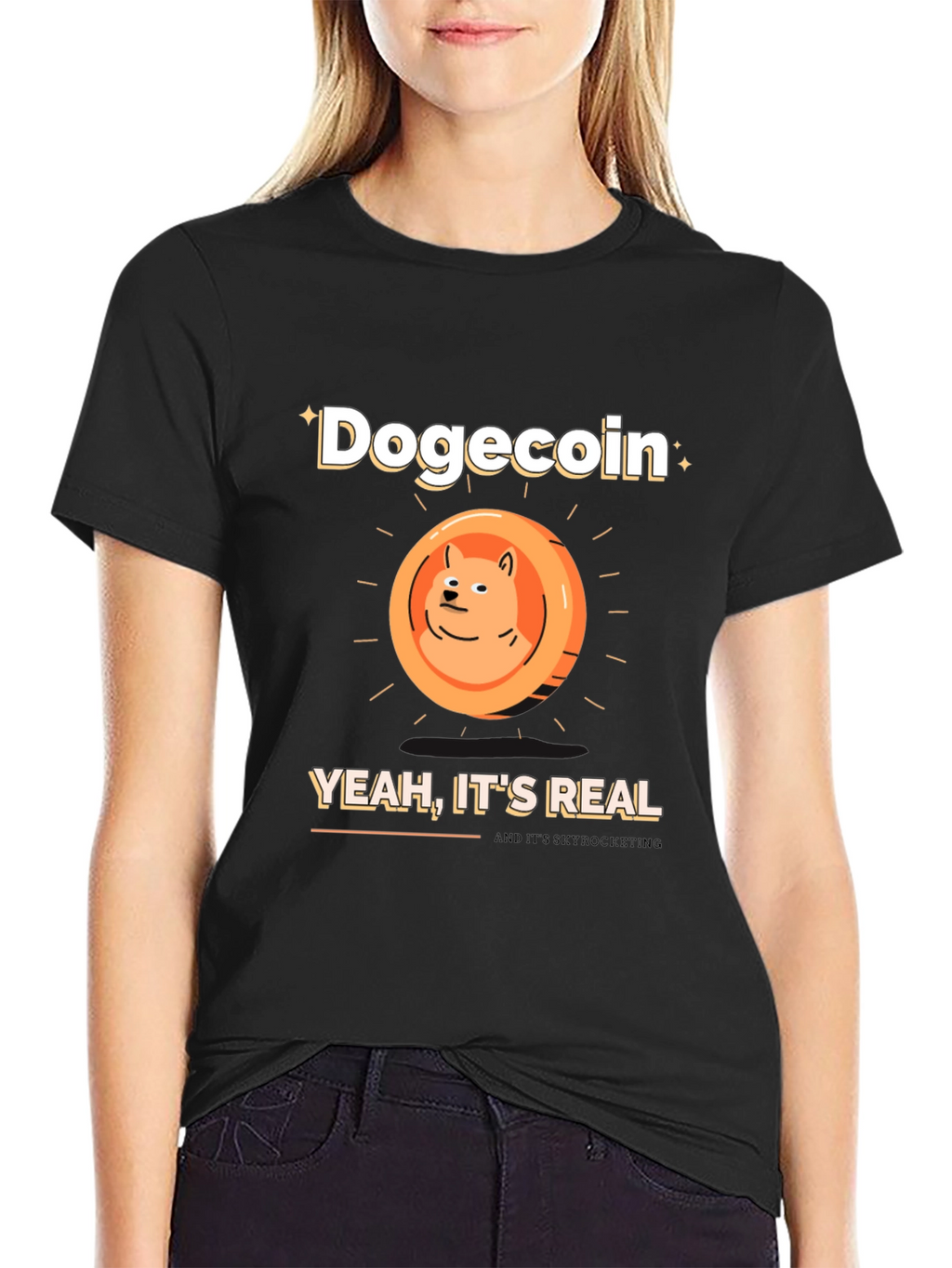 Dogecoin T-Shirt - Yeah Its Real