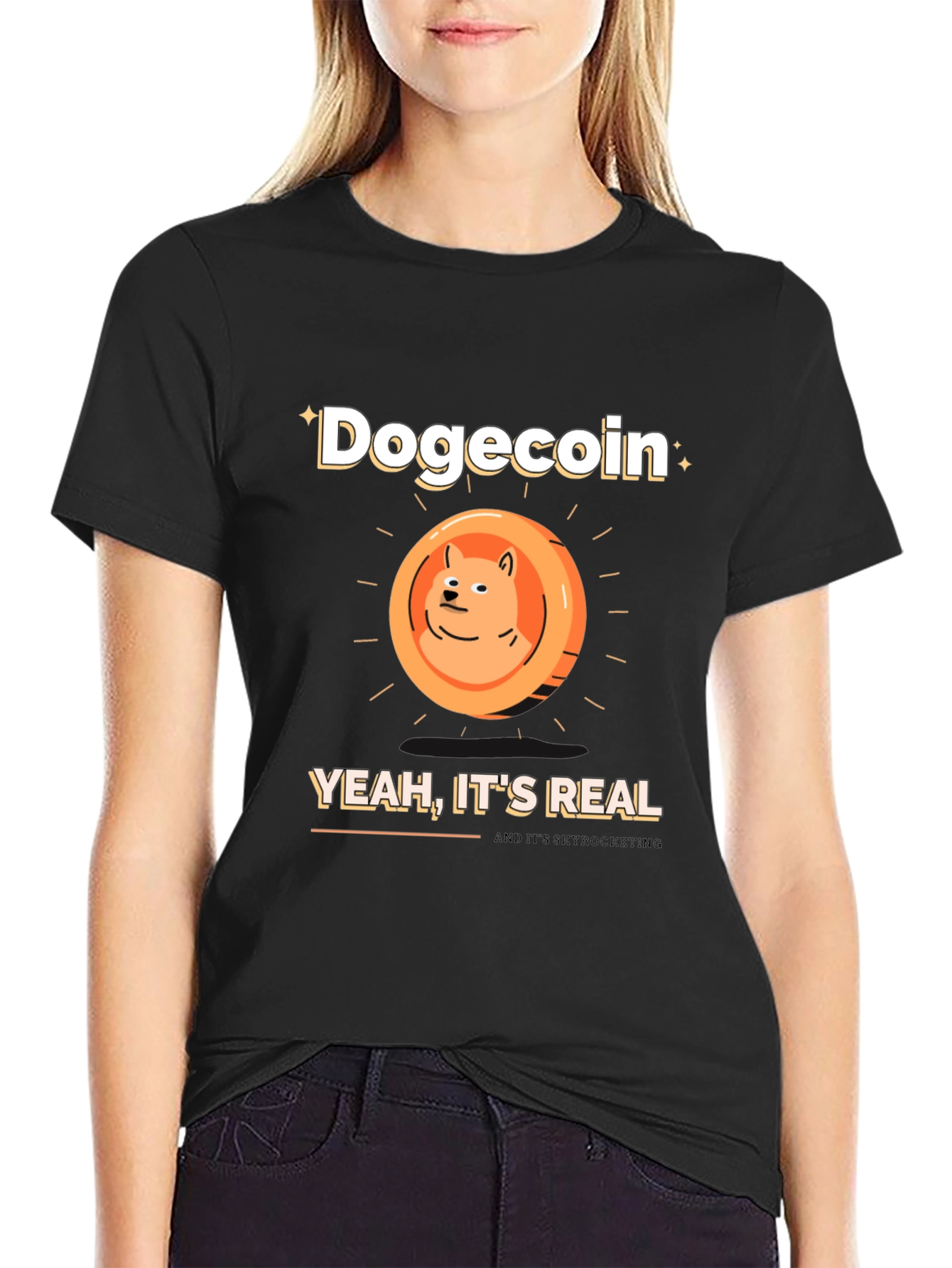 Dogecoin T-Shirt - Yeah Its Real
