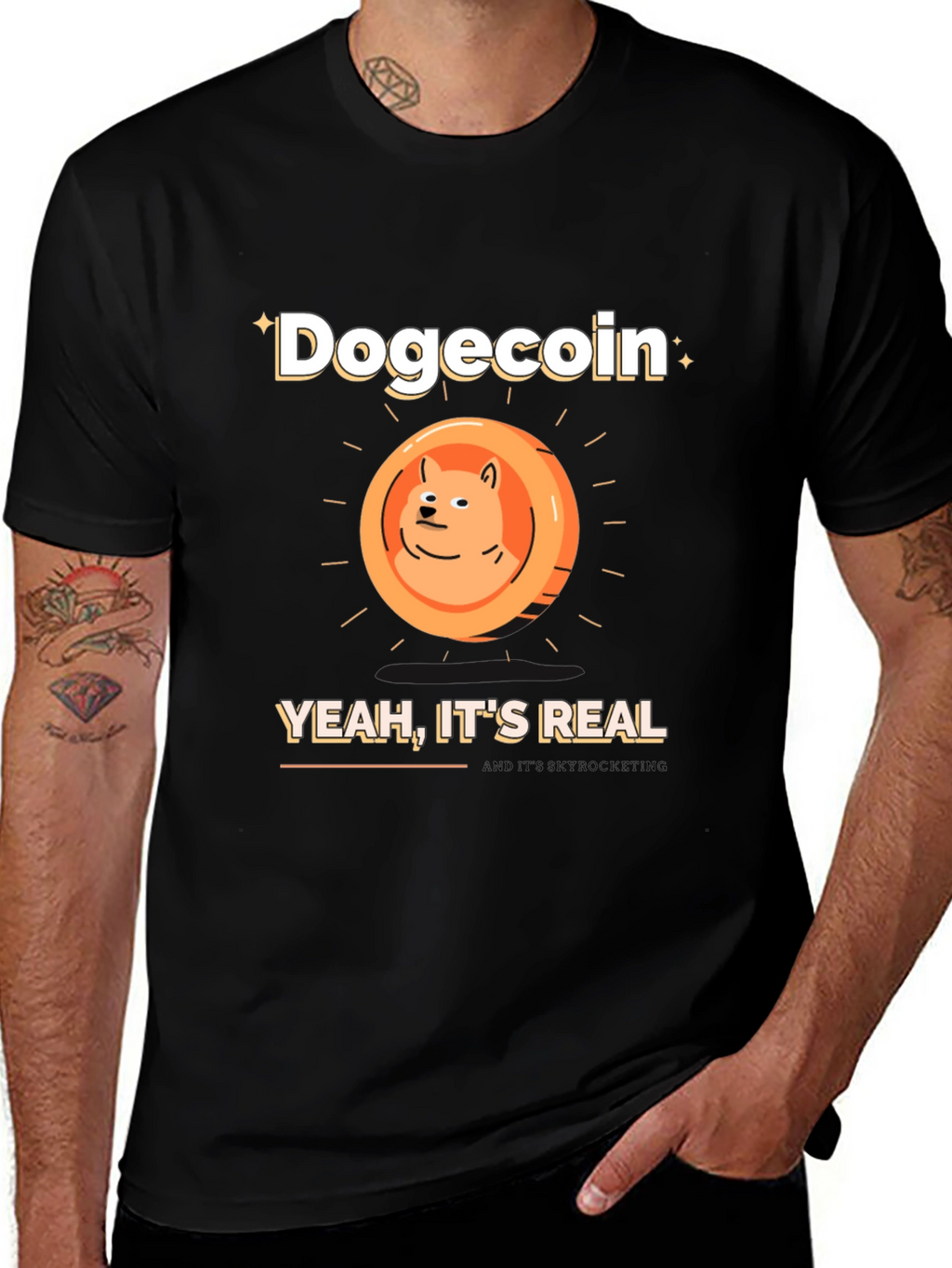 Dogecoin T-Shirt - Yeah Its Real