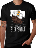 Official Sleepshirt Eagle Graphic T-Shirt