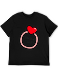 You Are Enough Heart Ring Graphic T-Shirt