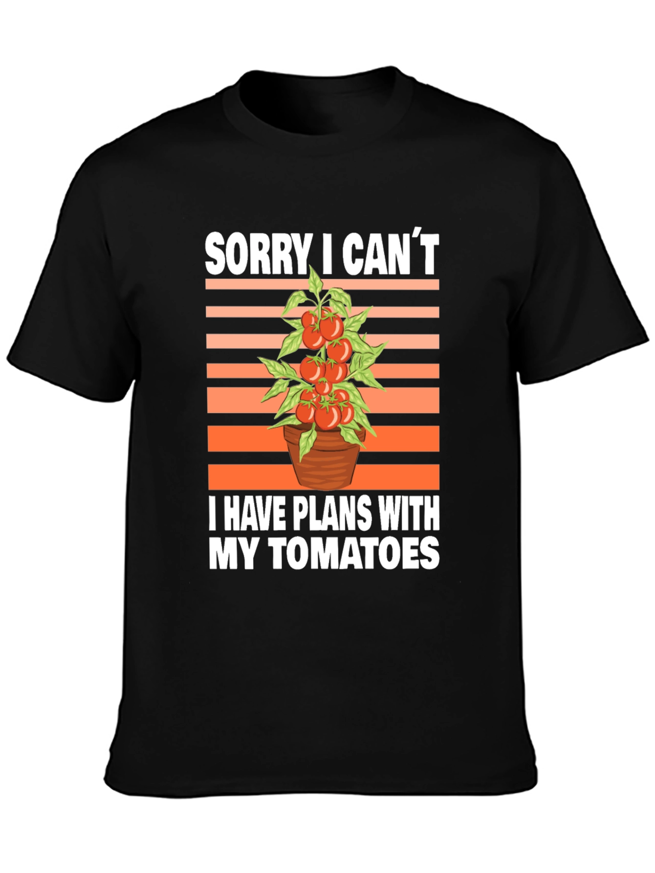 Tomato Plans Graphic T-Shirt - Gardening Humor Tee