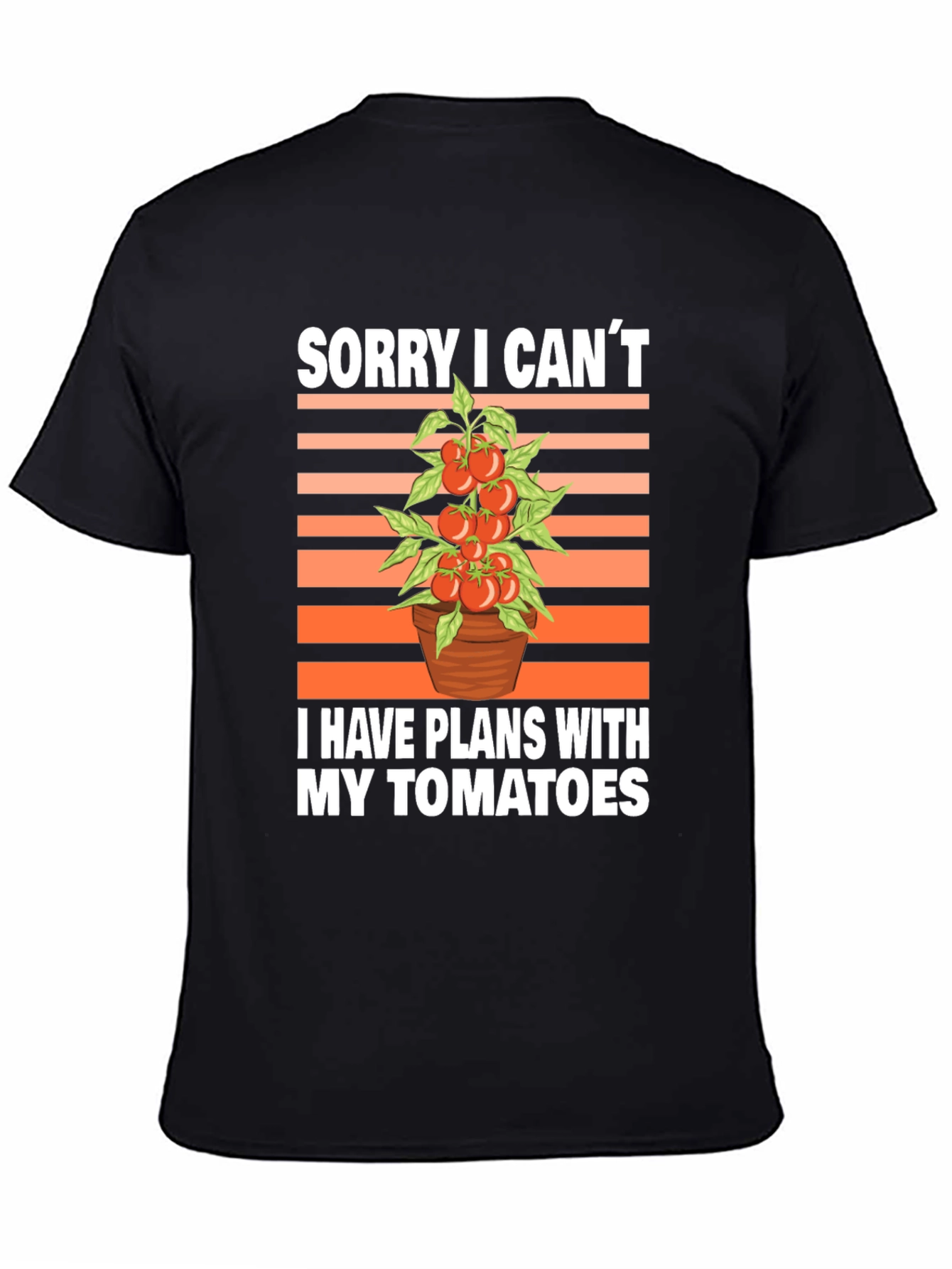 Tomato Plans Graphic T-Shirt - Gardening Humor Tee