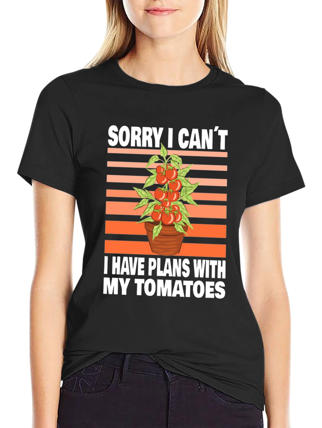 Tomato Plans Graphic T-Shirt - Gardening Humor Tee