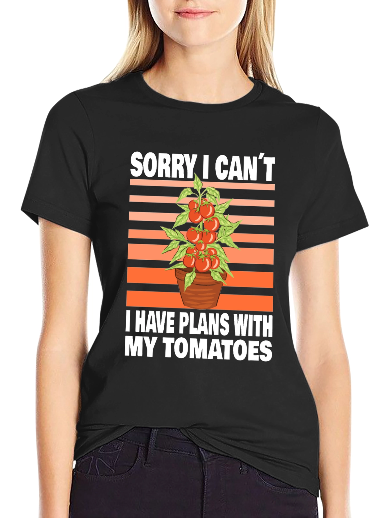 Tomato Plans Graphic T-Shirt - Gardening Humor Tee