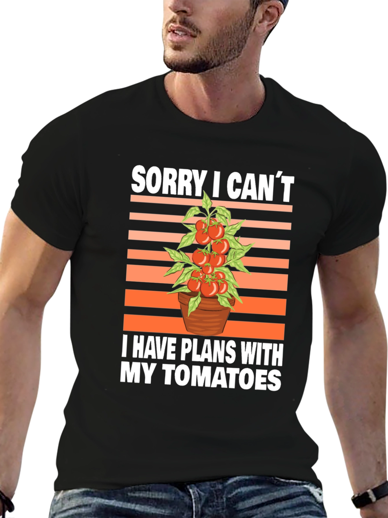 Tomato Plans Graphic T-Shirt - Gardening Humor Tee