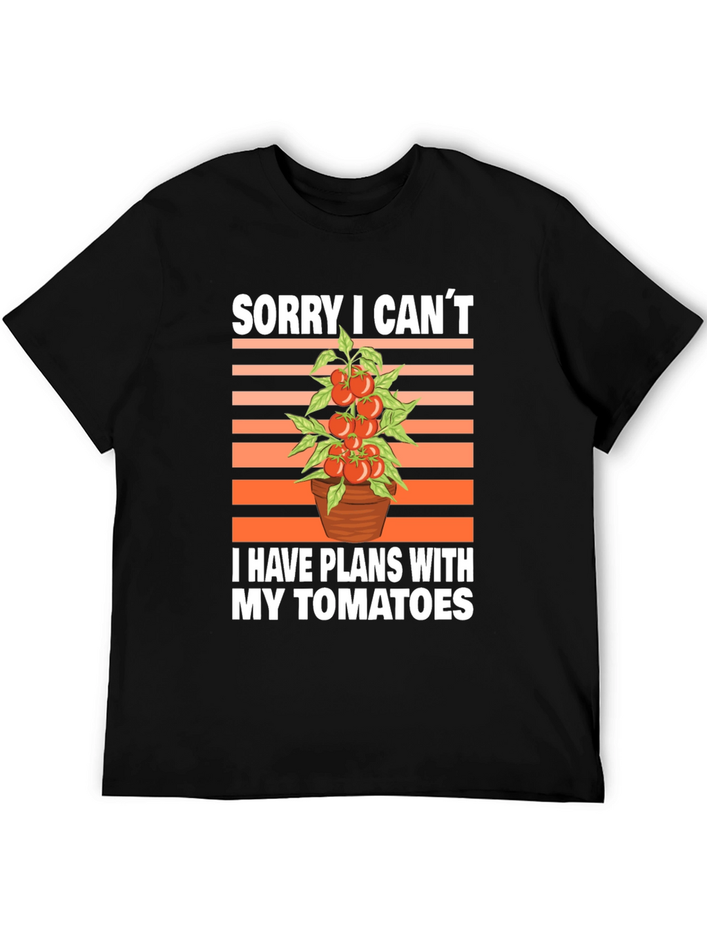 Tomato Plans Graphic T-Shirt - Gardening Humor Tee
