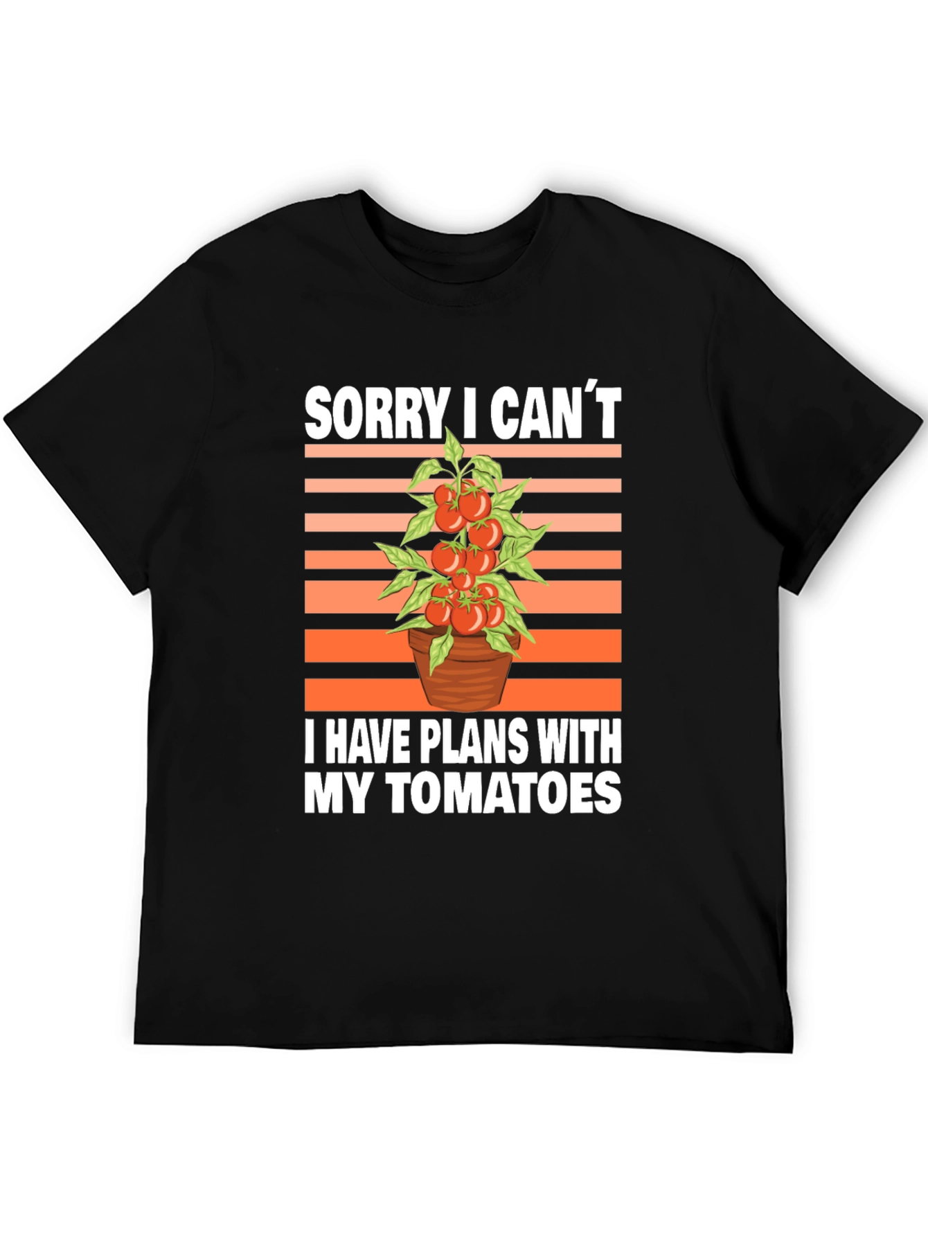 Tomato Plans Graphic T-Shirt - Gardening Humor Tee