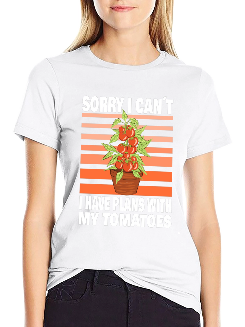Tomato Plans Graphic T-Shirt - Gardening Humor Tee
