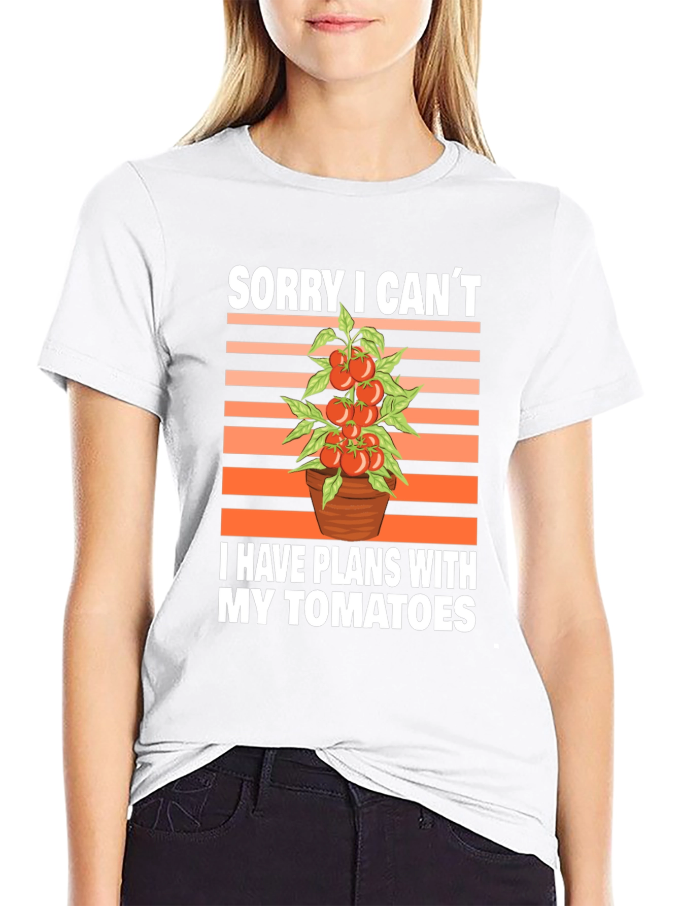 Tomato Plans Graphic T-Shirt - Gardening Humor Tee