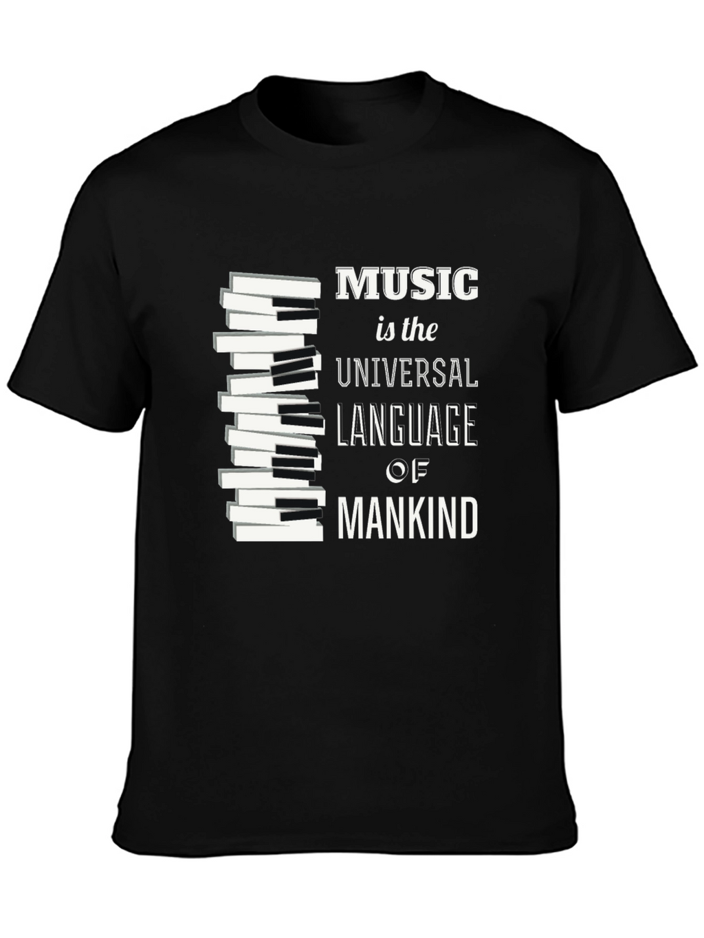 Music is the Universal Language Graphic T-Shirt