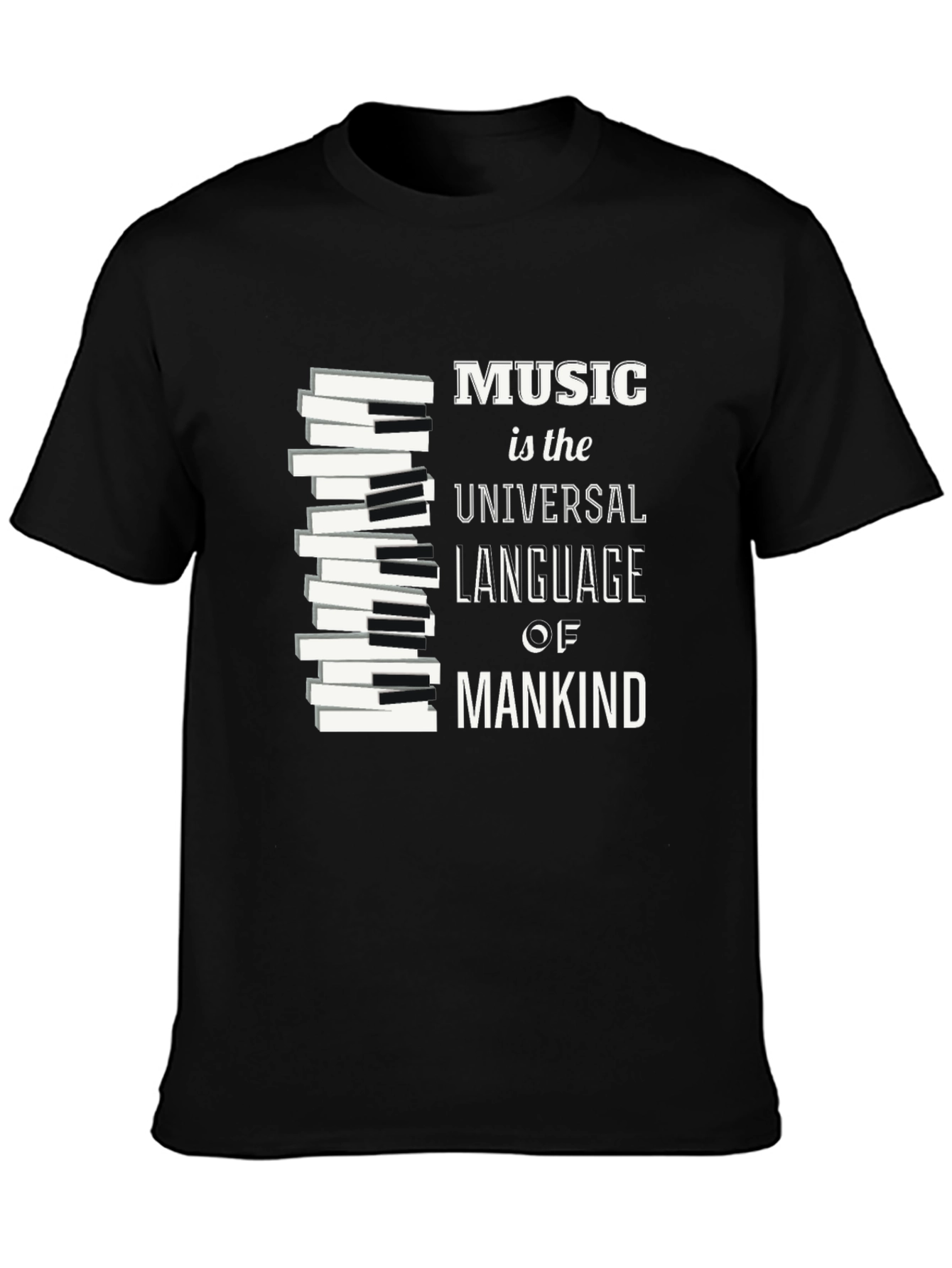 Music is the Universal Language Graphic T-Shirt