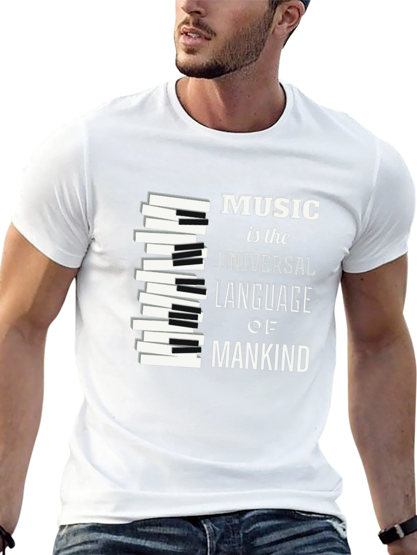 Music is the Universal Language Graphic T-Shirt