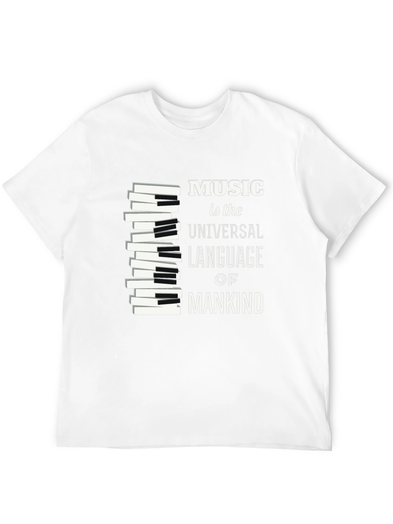 Music is the Universal Language Graphic T-Shirt