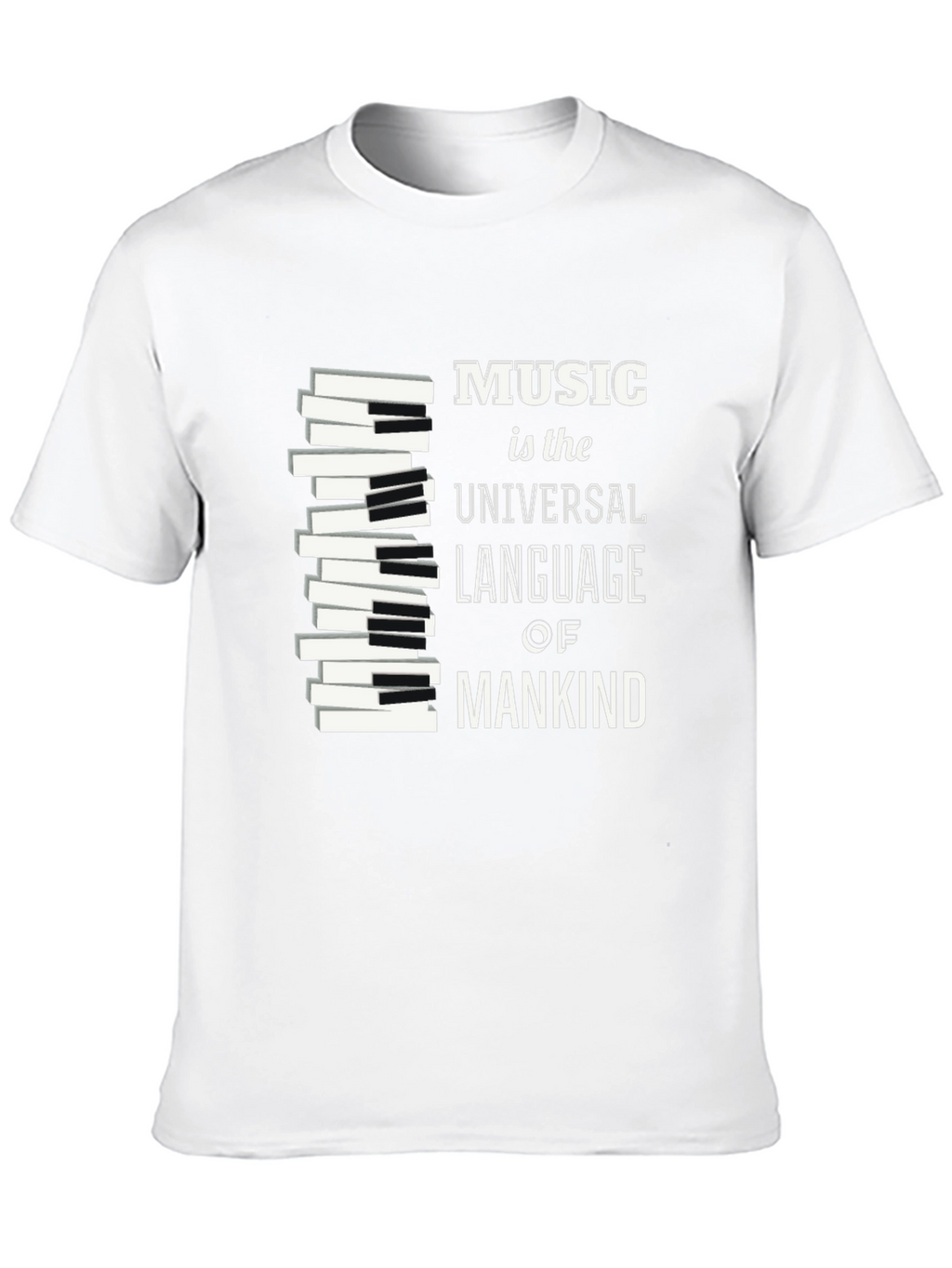 Music is the Universal Language Graphic T-Shirt