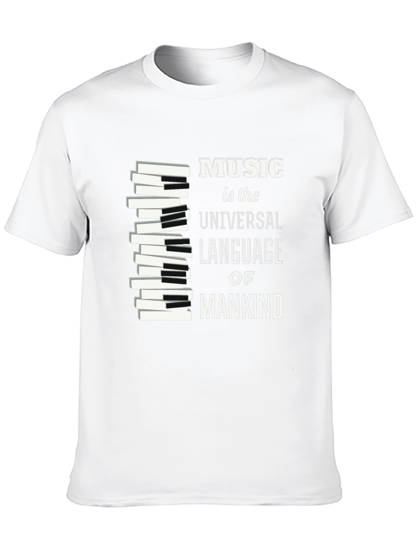 Music is the Universal Language Graphic T-Shirt