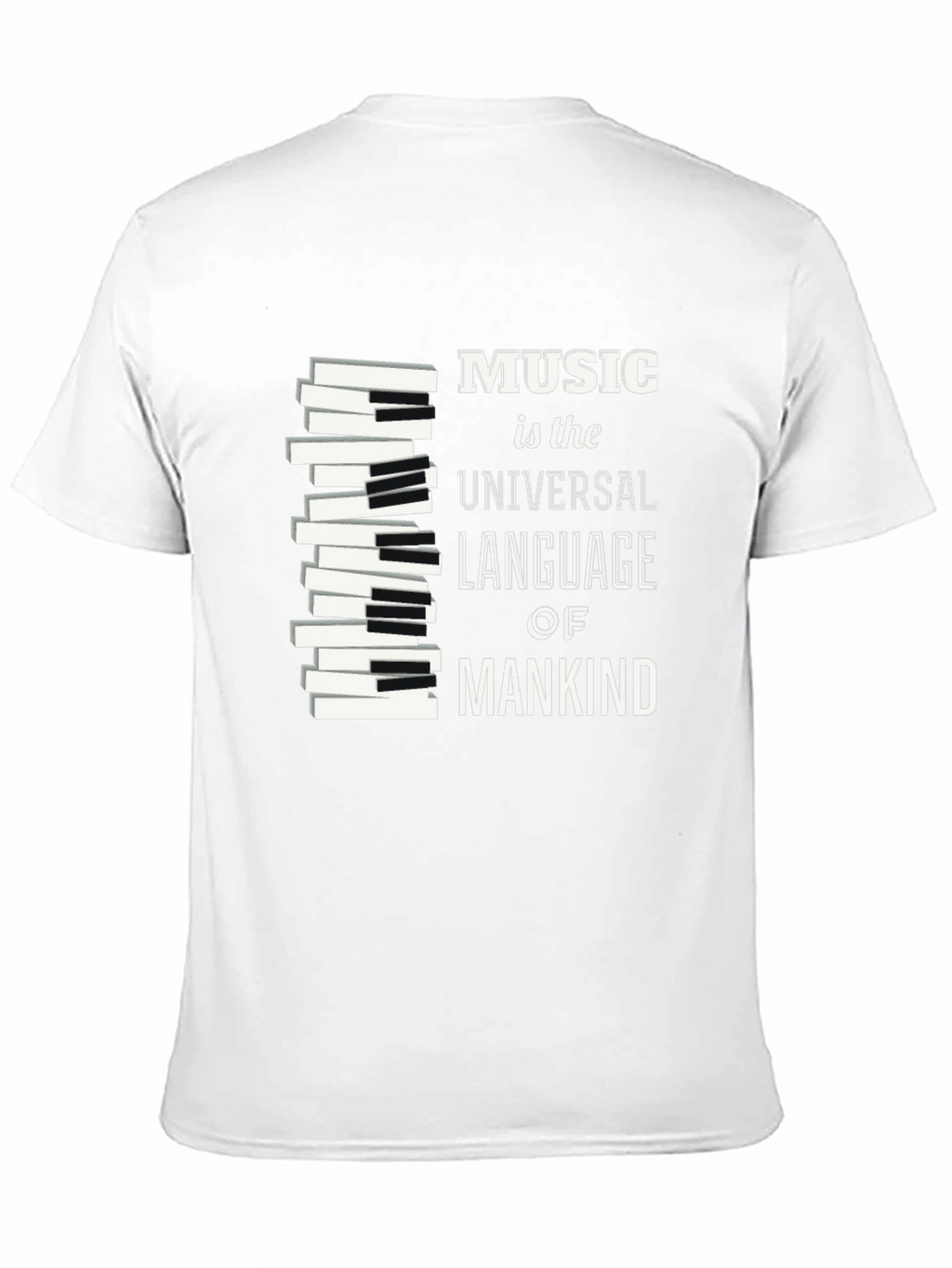 Music is the Universal Language Graphic T-Shirt