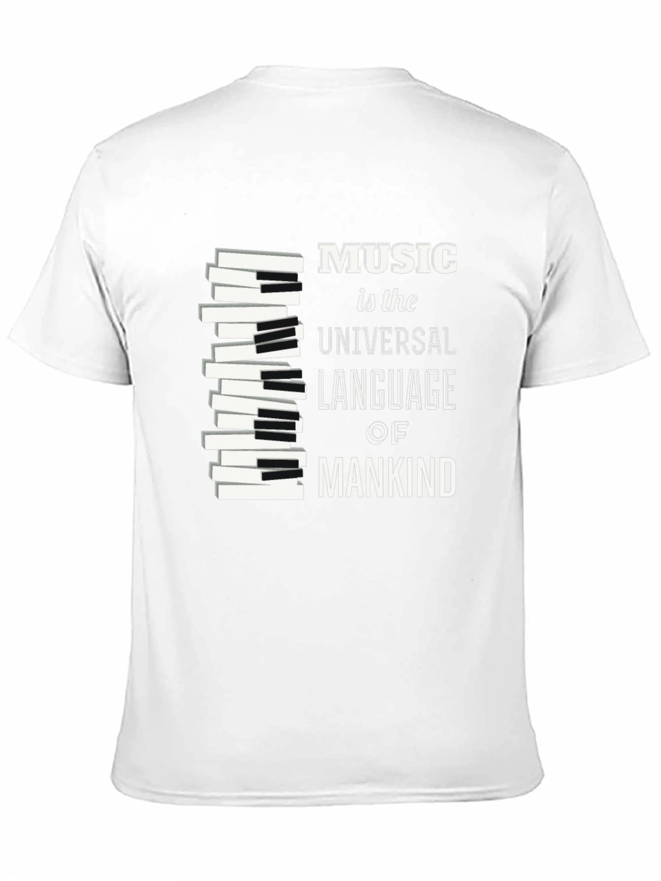 Music is the Universal Language Graphic T-Shirt