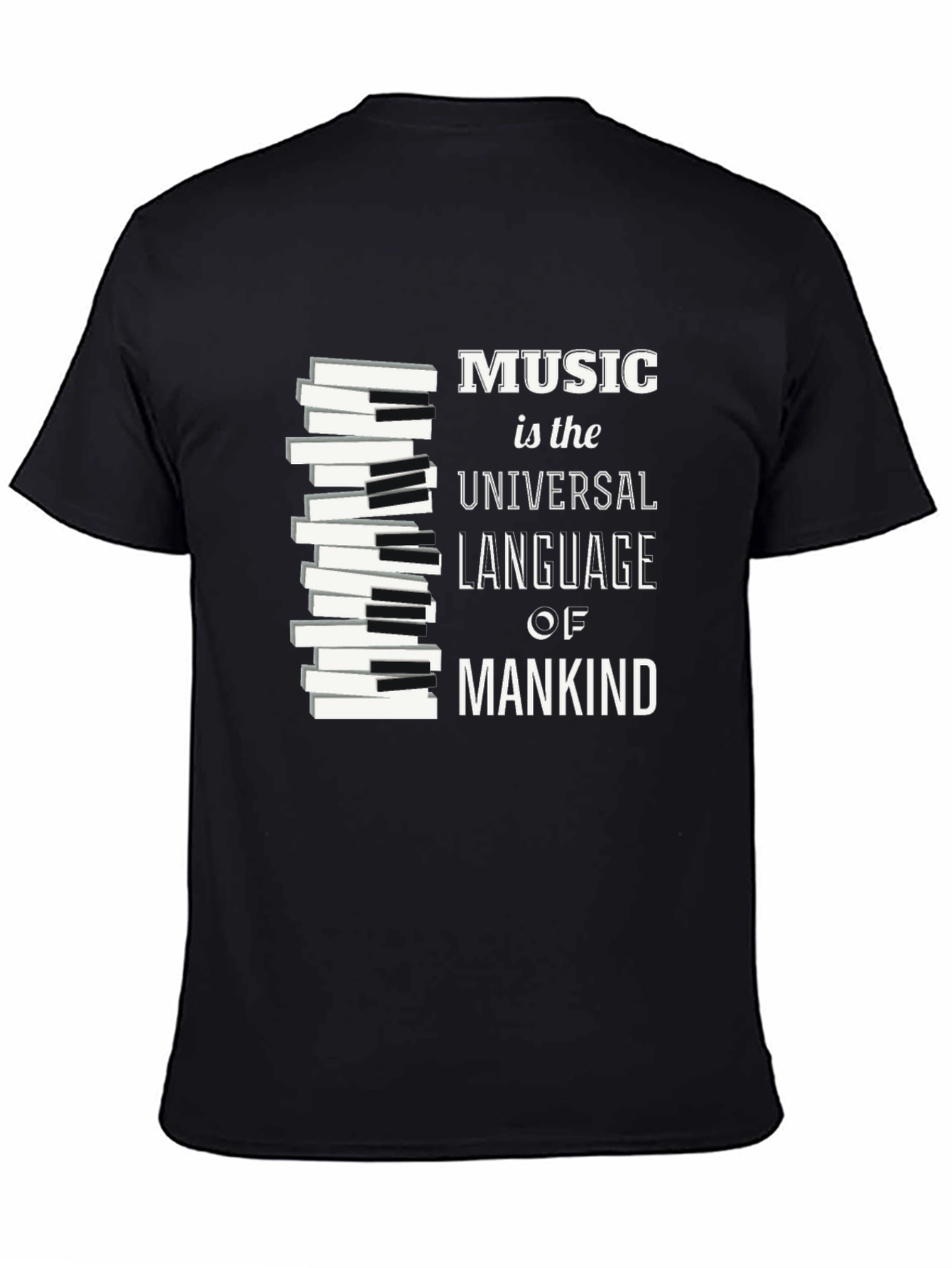 Music is the Universal Language Graphic T-Shirt
