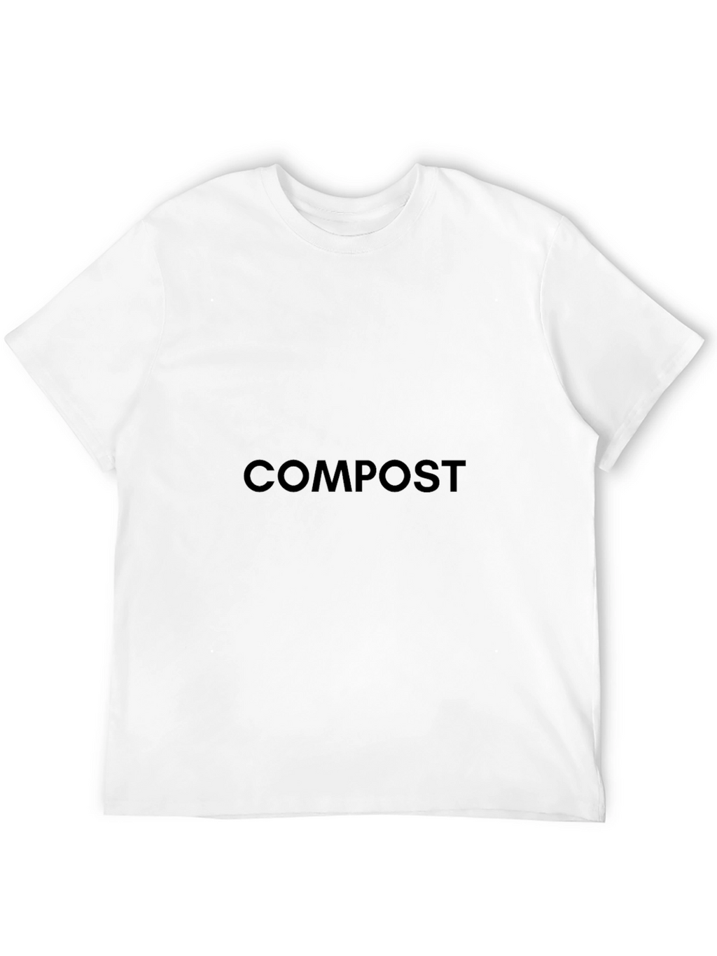 Compost Crew T-Shirt - Black Classic Fit