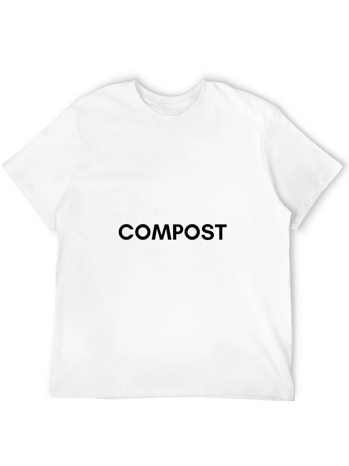 Compost Crew T-Shirt - Black Classic Fit
