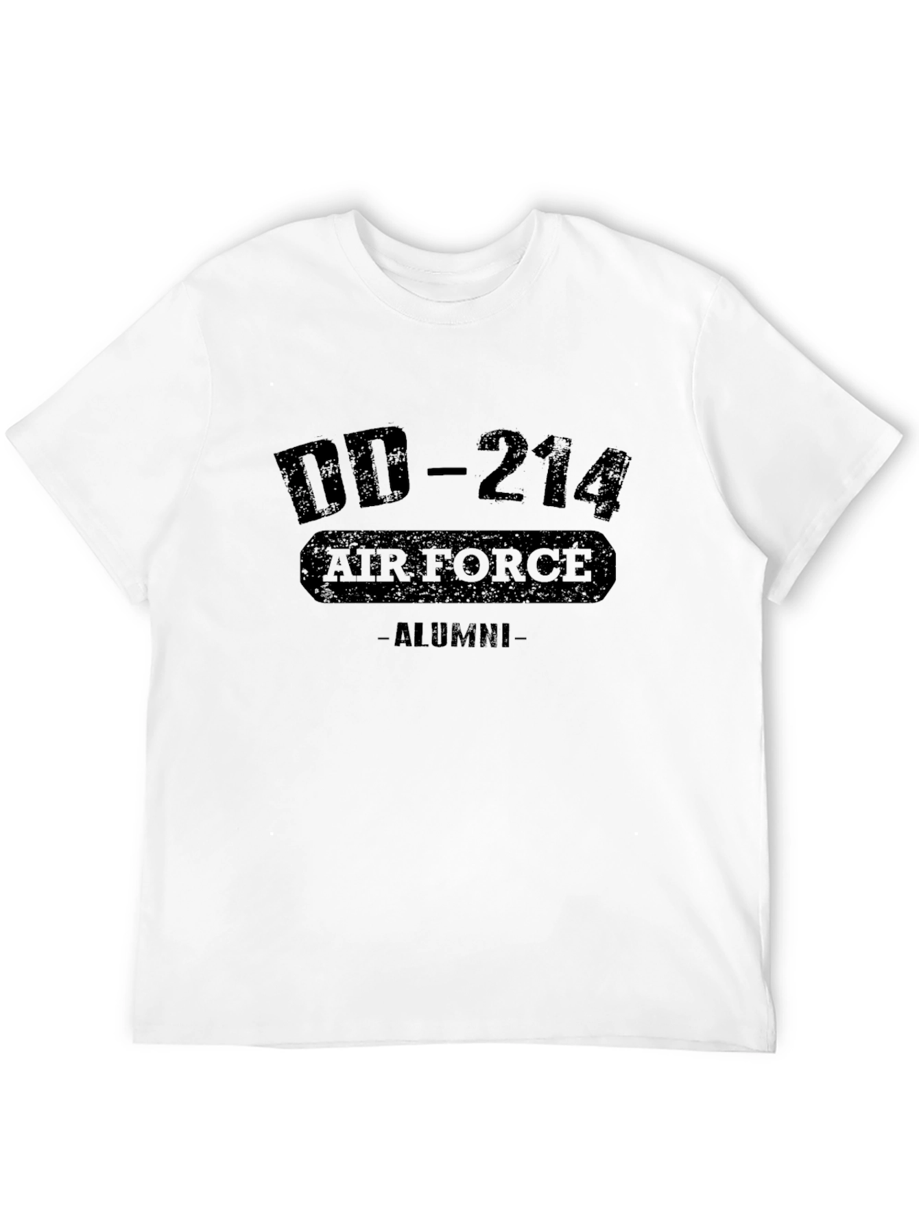 Air Force Alumni T-Shirt DD-214 Black Tee