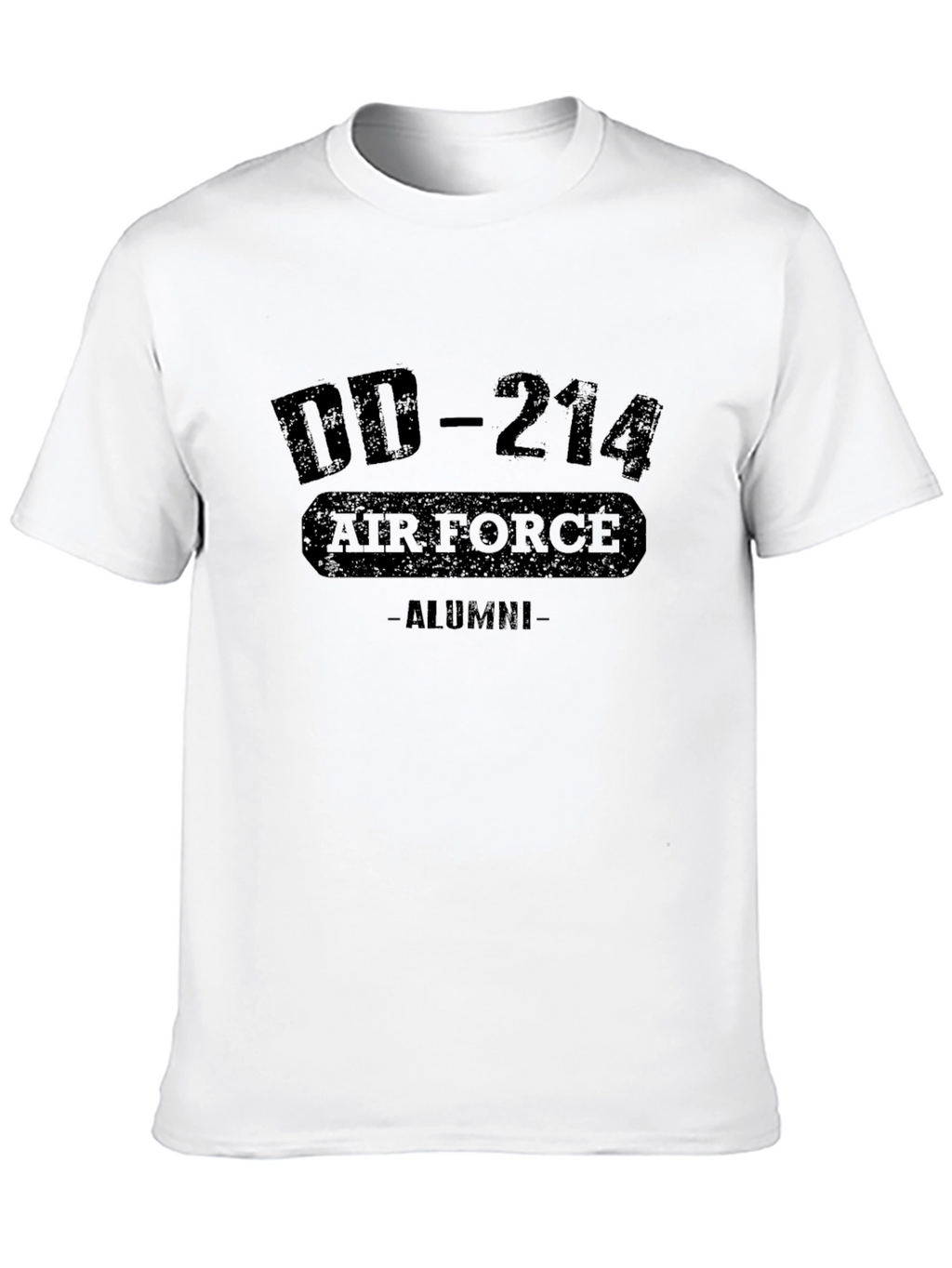 Air Force Alumni T-Shirt DD-214 Black Tee
