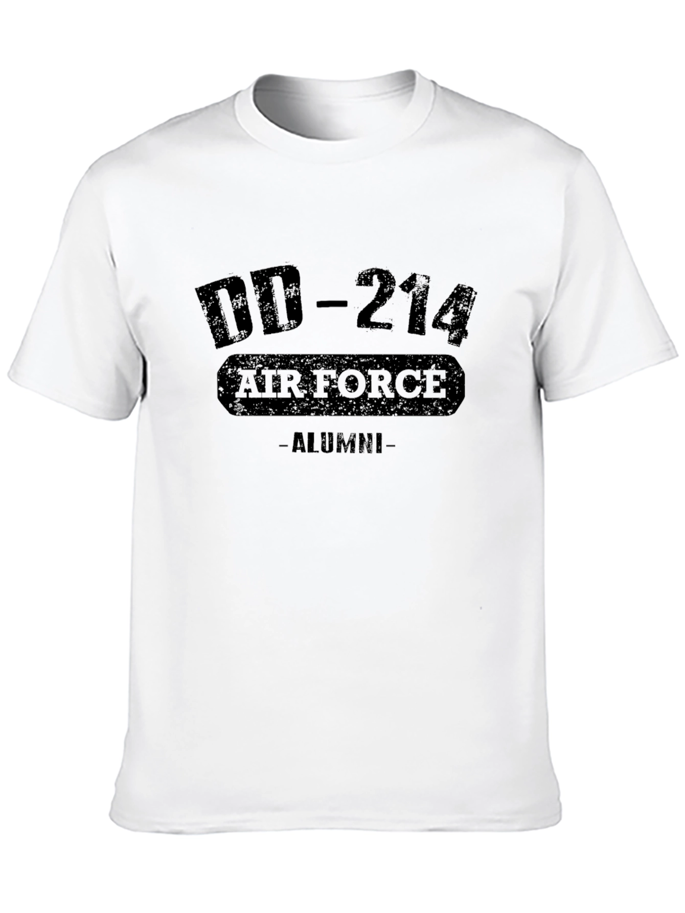 Air Force Alumni T-Shirt DD-214 Black Tee