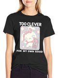 Too Clever Bunny Graphic Tee