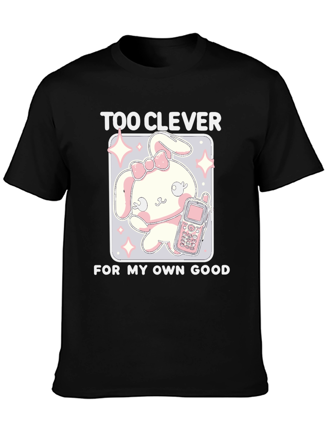 Too Clever Bunny Graphic Tee