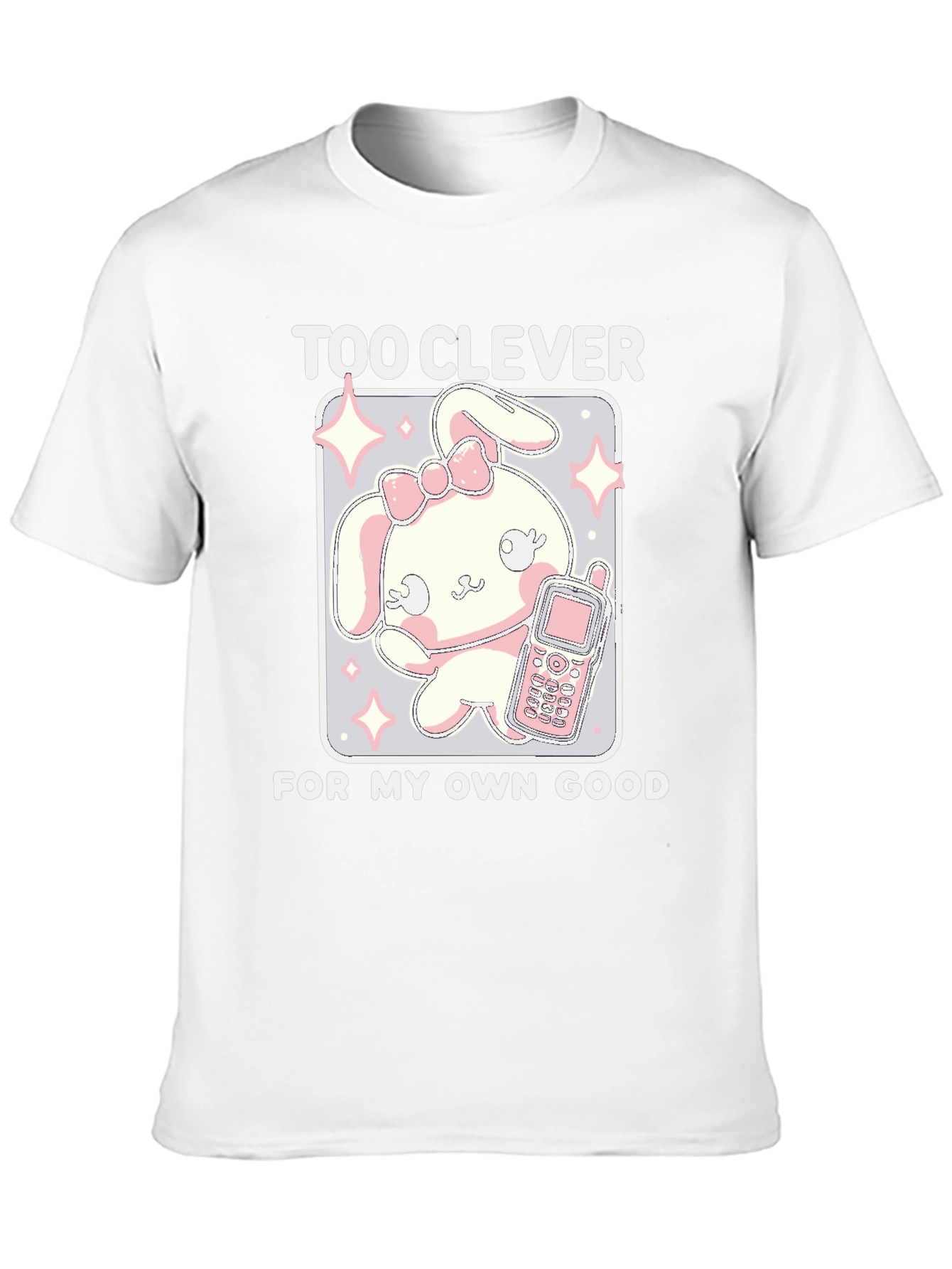 Too Clever Bunny Graphic Tee