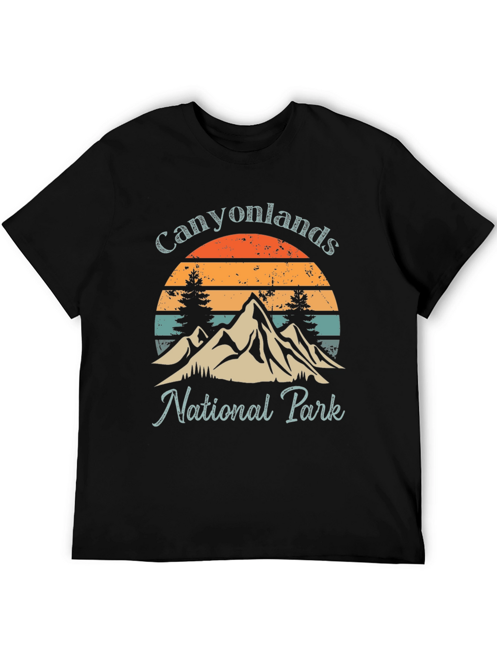 Canyonlands National Park Retro Graphic Tee