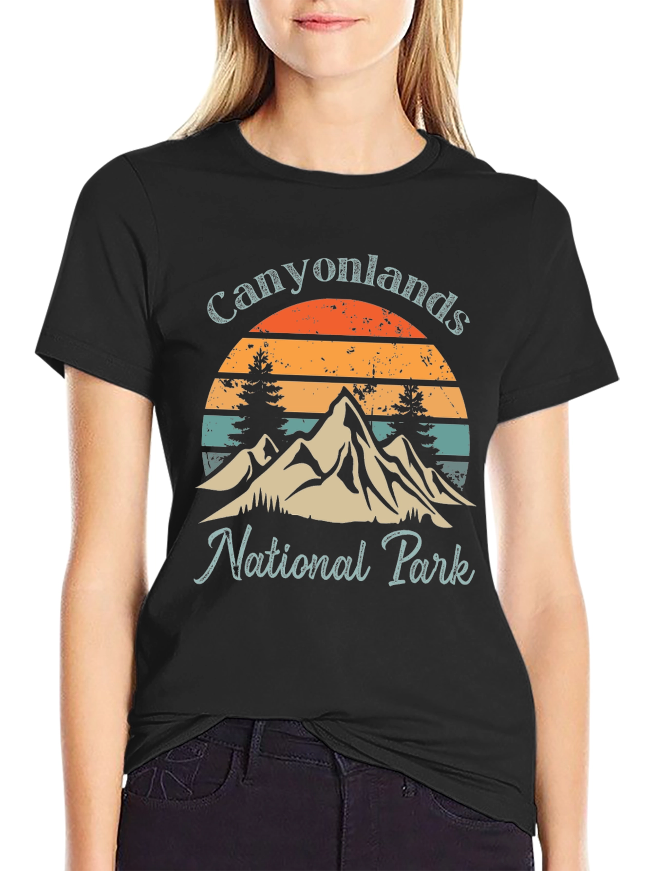 Canyonlands National Park Retro Graphic Tee