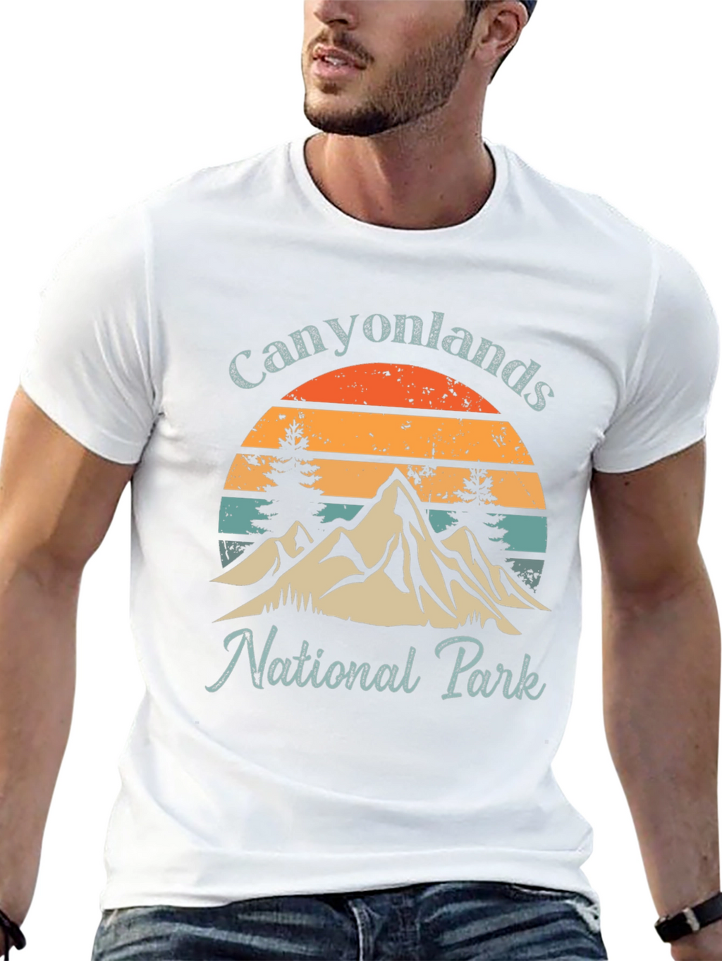 Canyonlands National Park Retro Graphic Tee