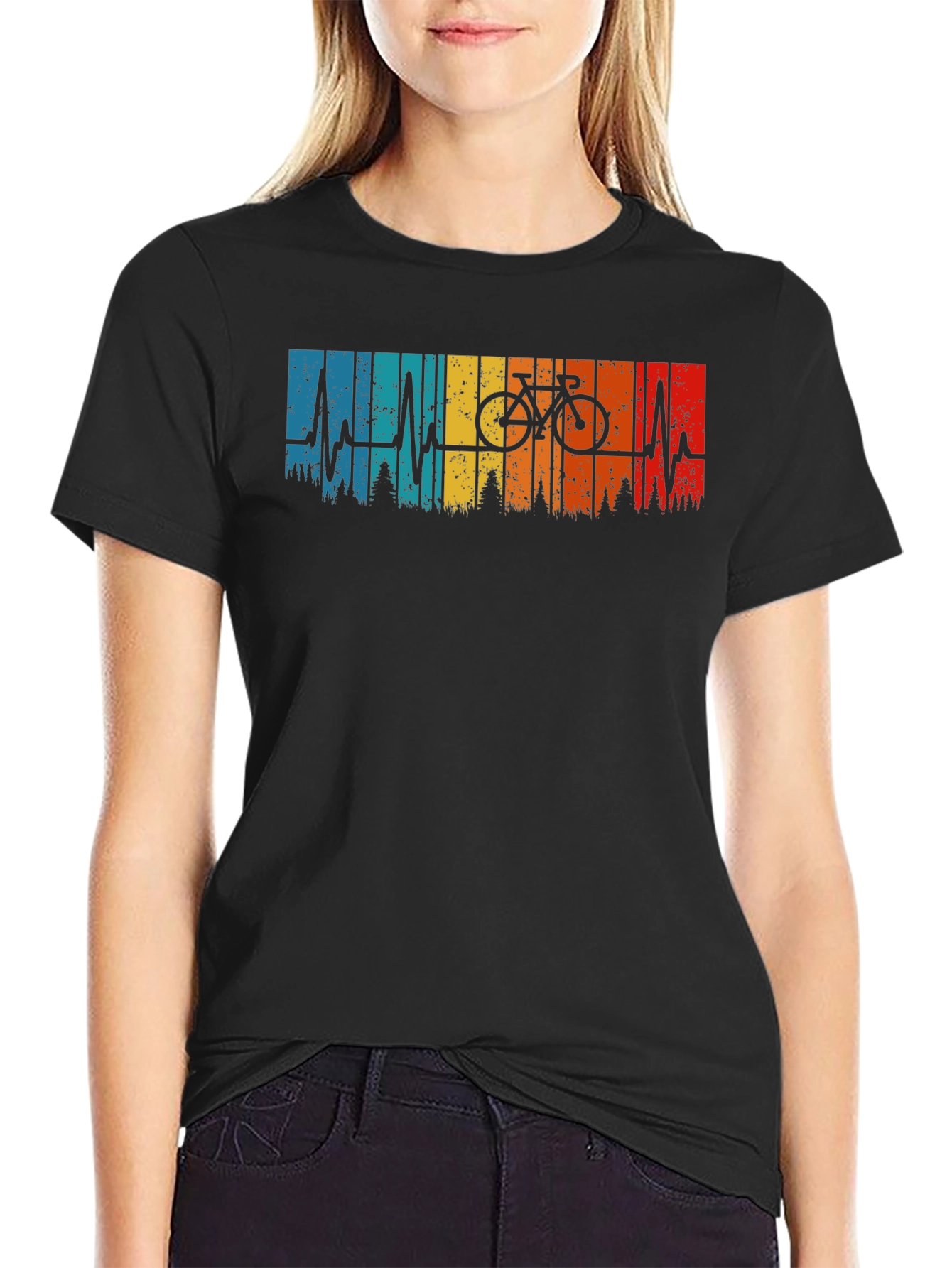 Cycling Heartbeat T-Shirt