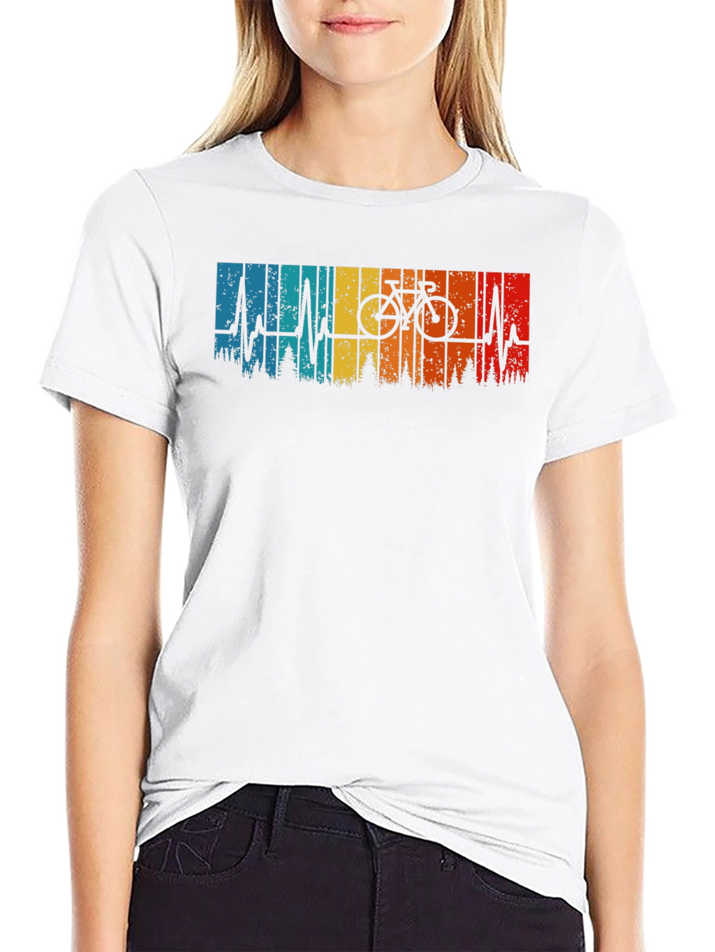 Cycling Heartbeat T-Shirt
