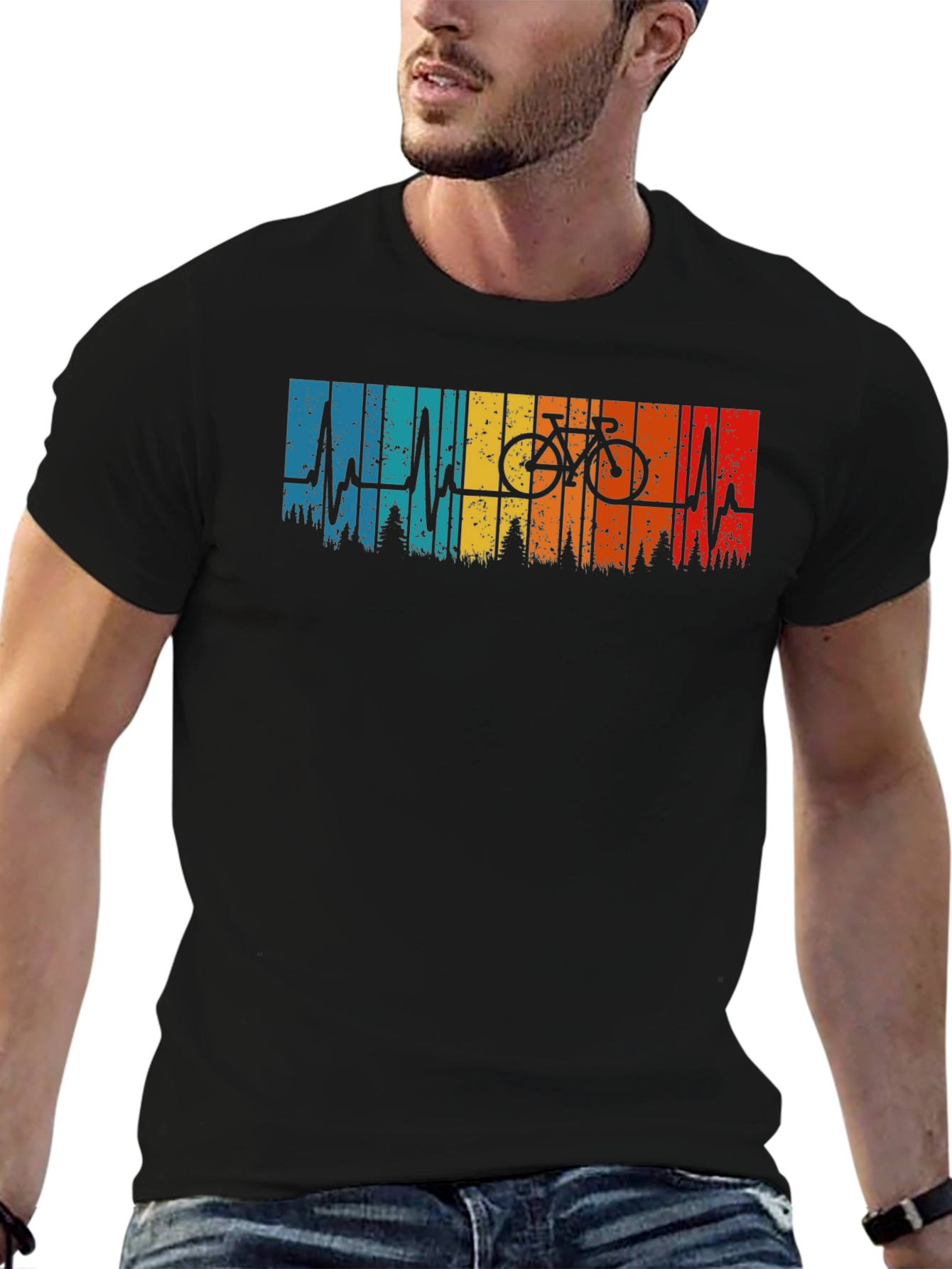 Cycling Heartbeat T-Shirt