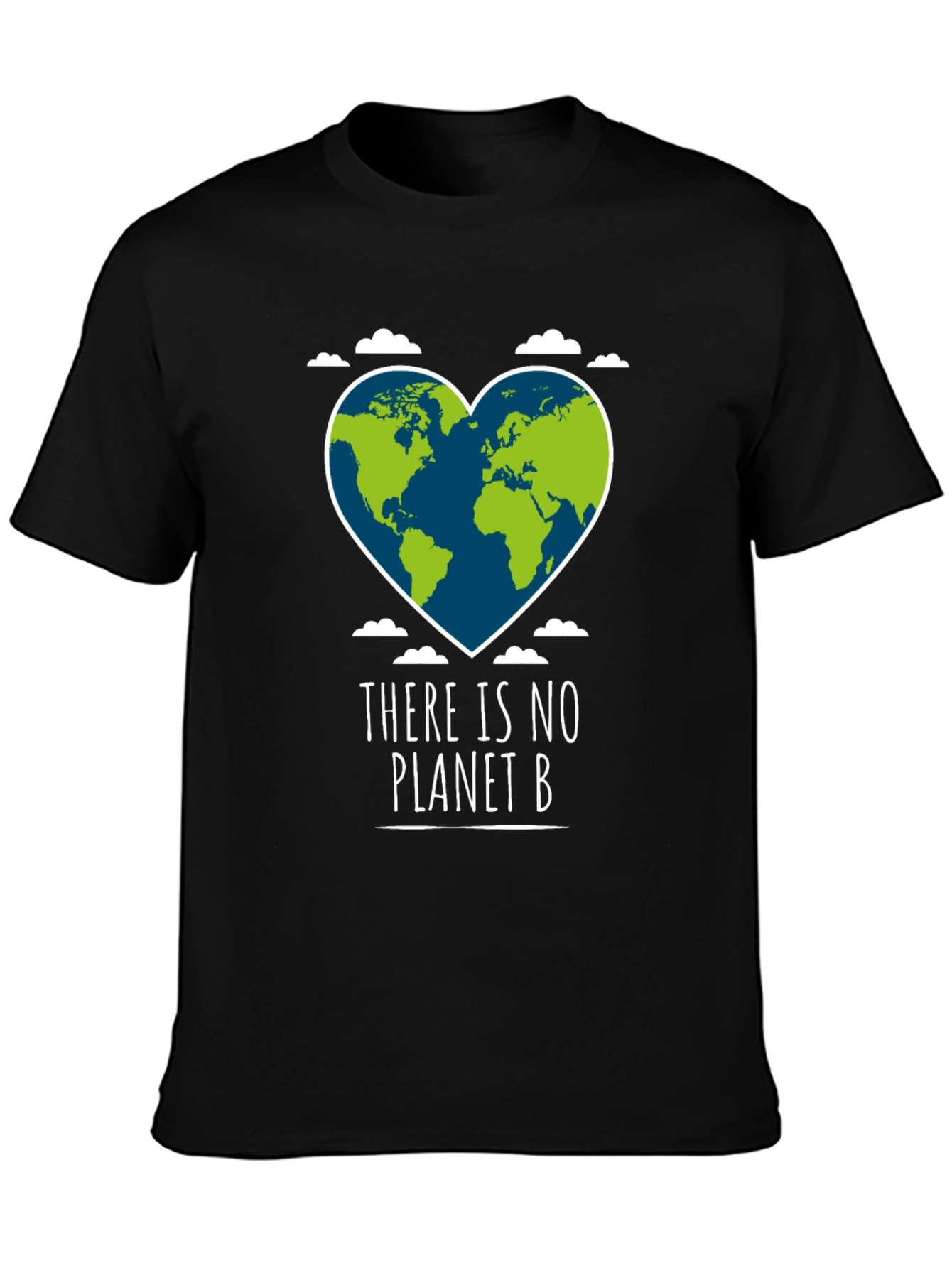 Planet B T-Shirt: Earth Heart Design